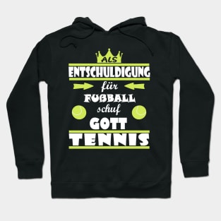 Tennis Tennisschläger Tennisplatz Doppel Geschenk Hoodie